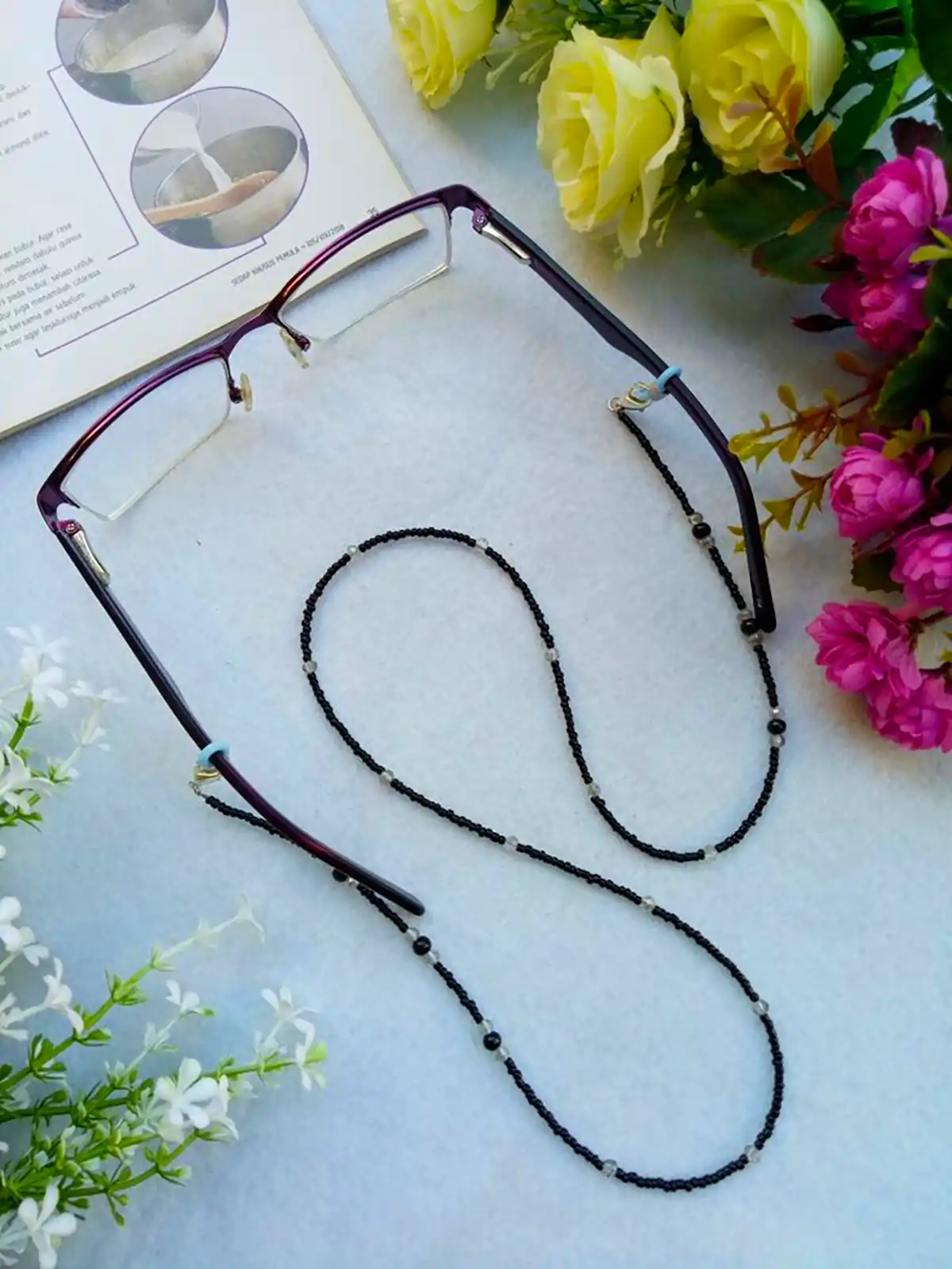 بند عینک مهره ای شیک