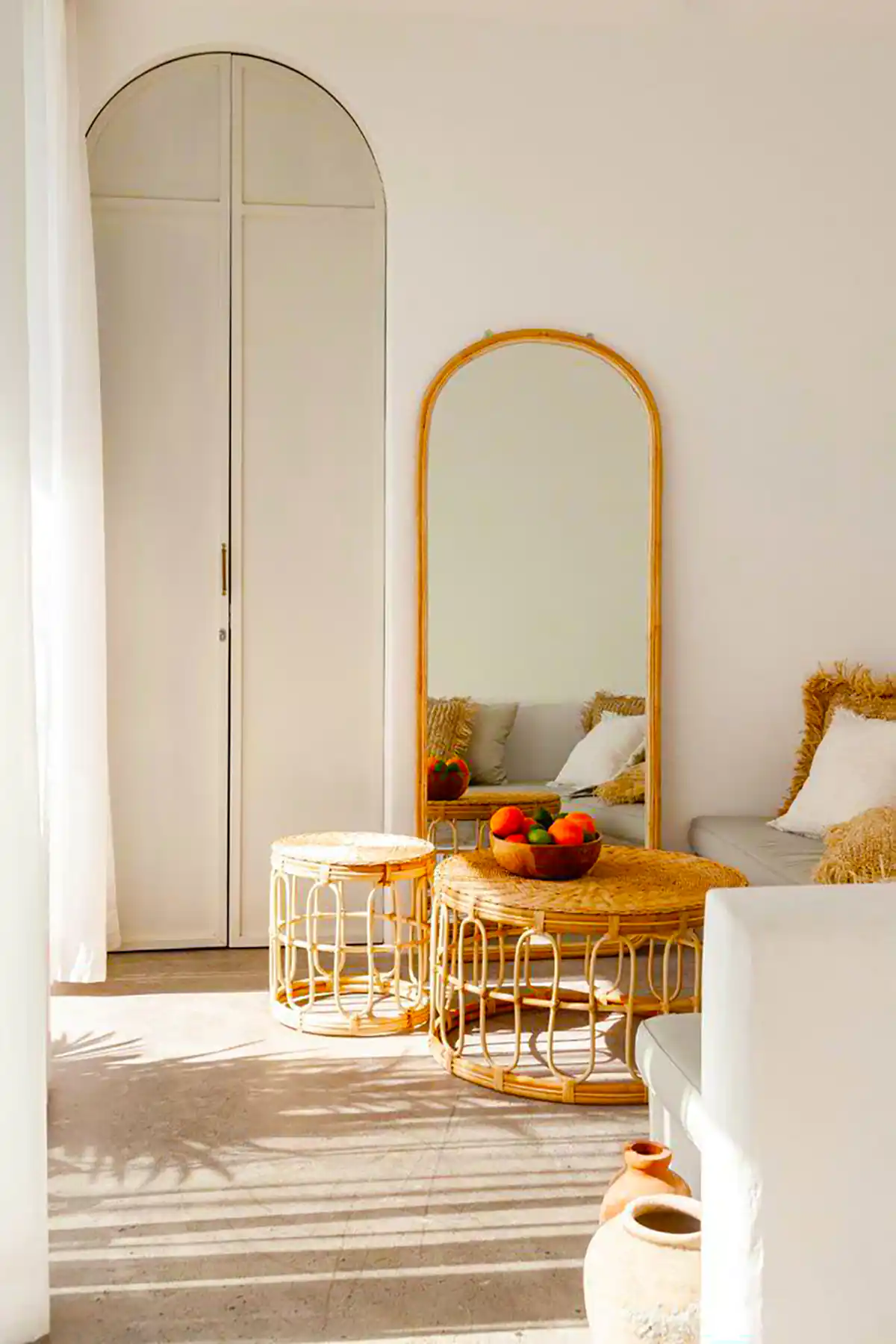 دکور آینه قدی بوهو