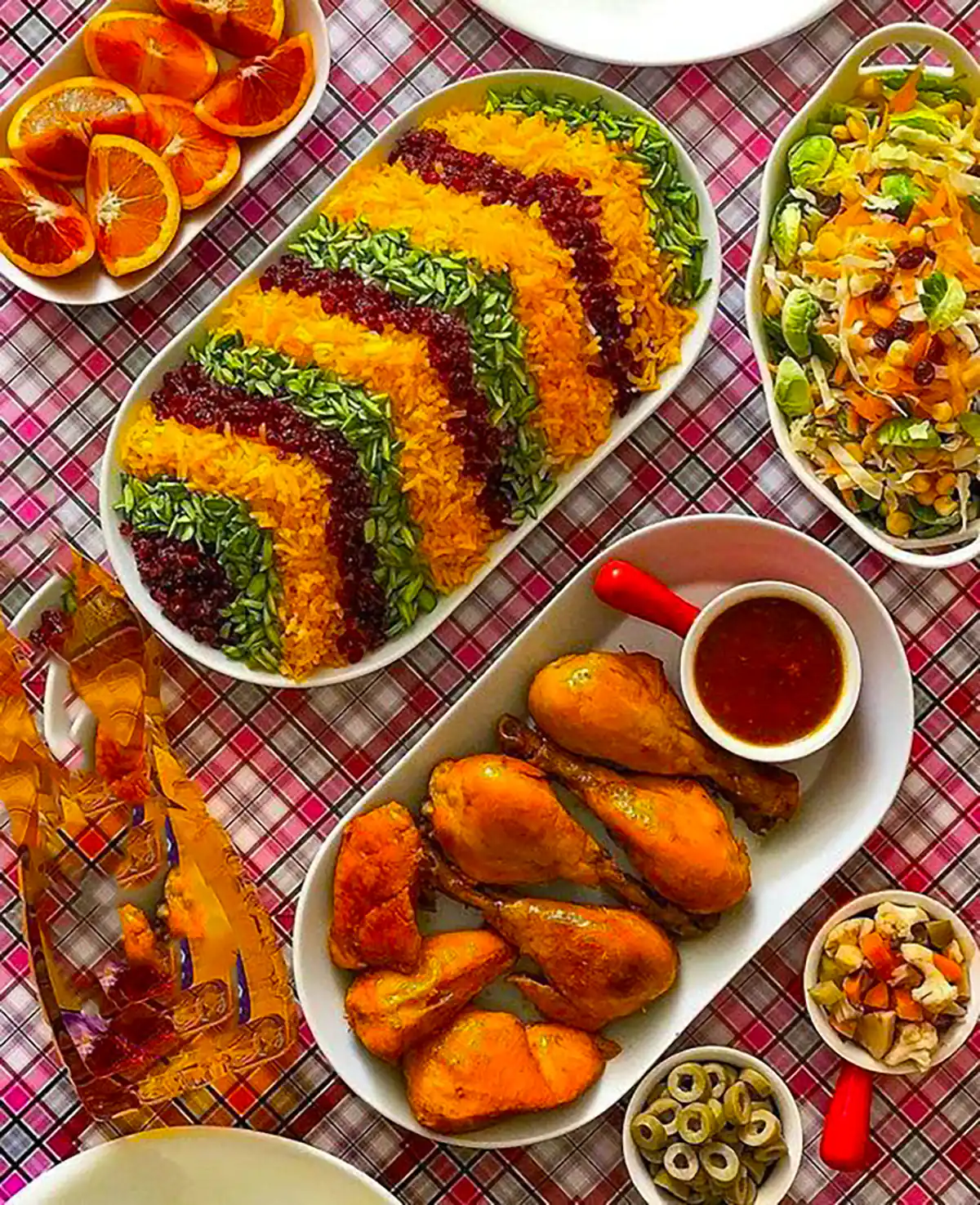 دیزاین زرشک پلو با مرغ