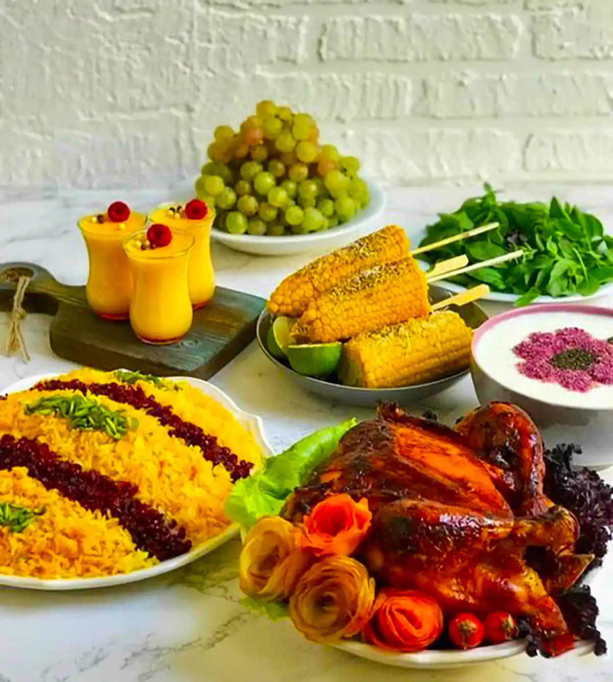 دیزاین زرشک پلو با مرغ