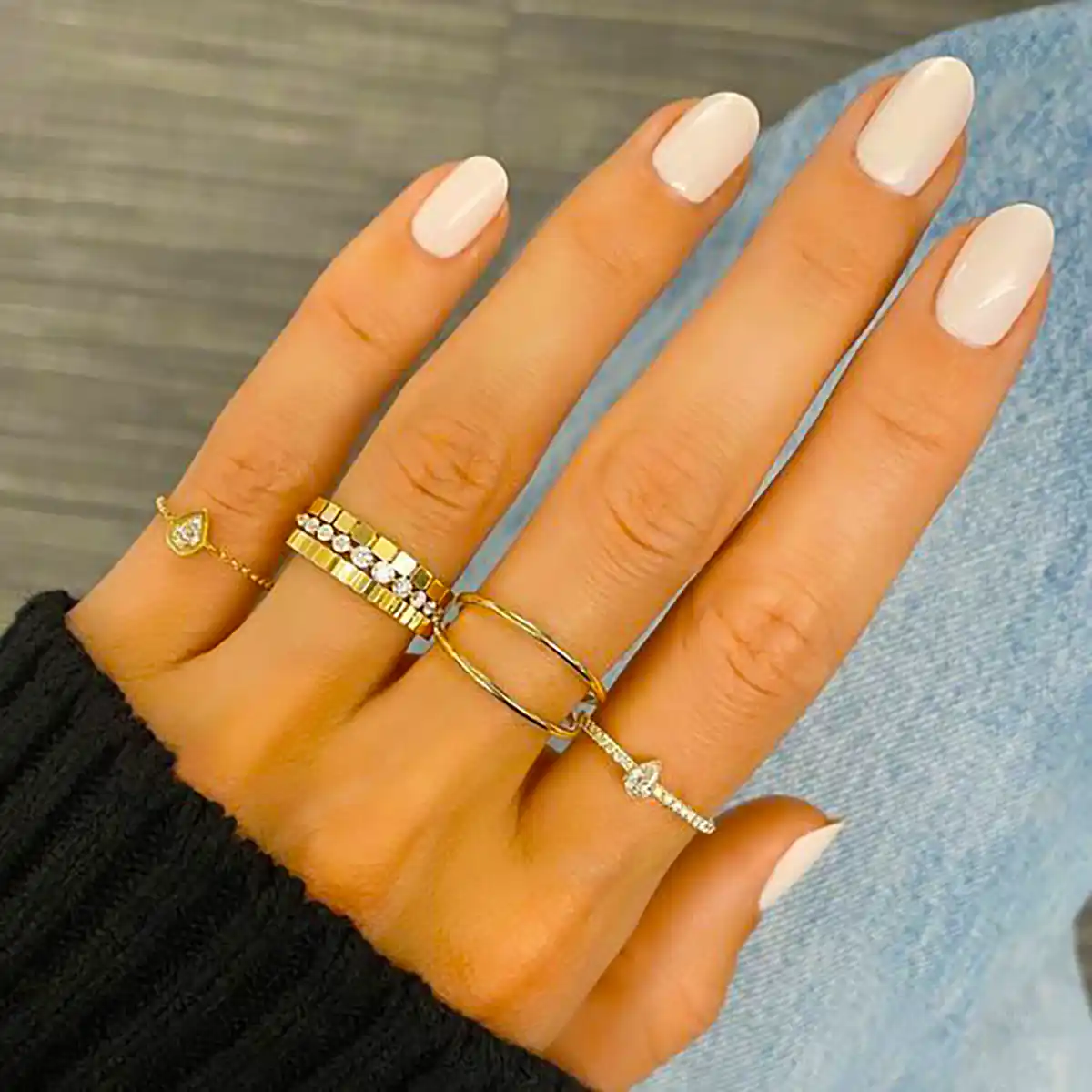 انگشتر طلا مینیمال