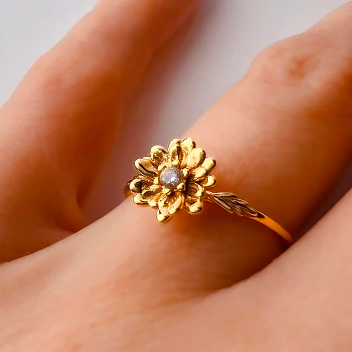 انگشتر طلا مینیمال