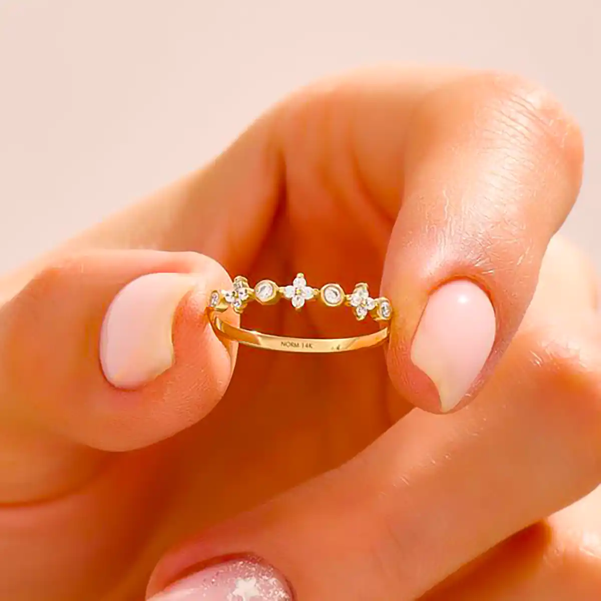 انگشتر طلا مینیمال