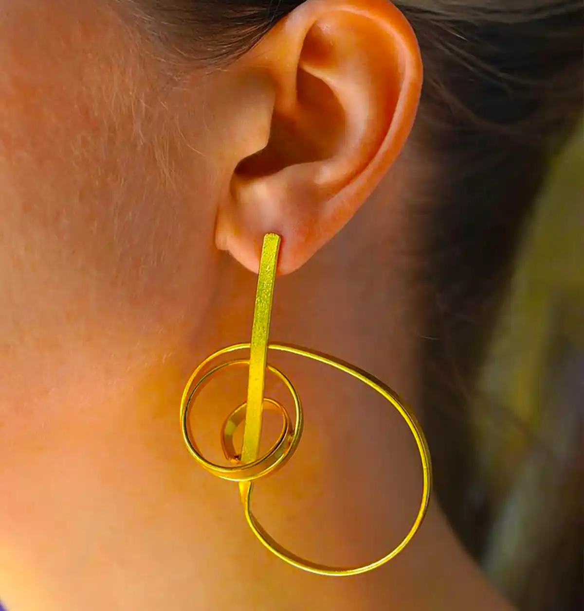 گوشواره طلا یونیک