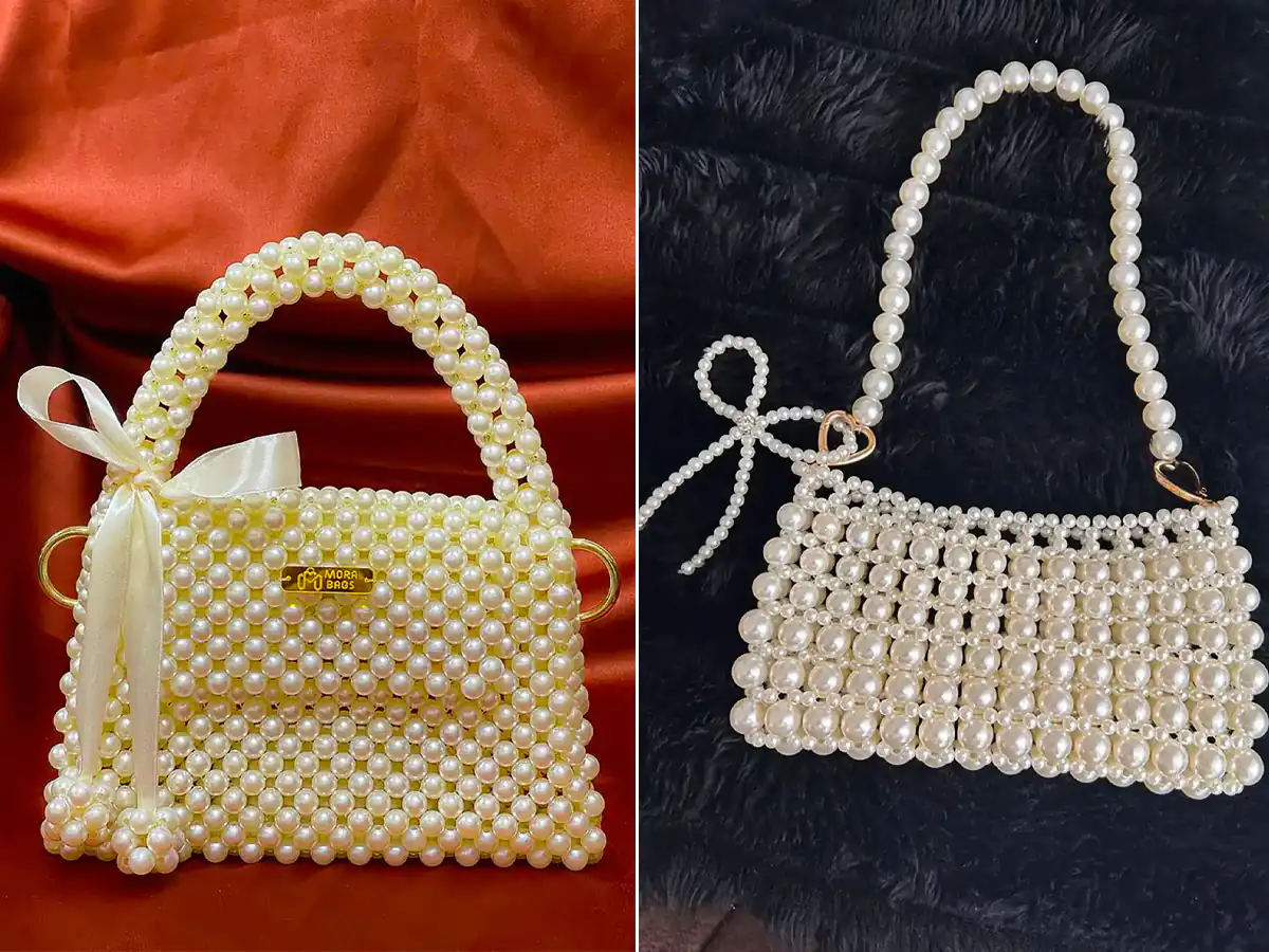 کیف مجلسی مرواریدی