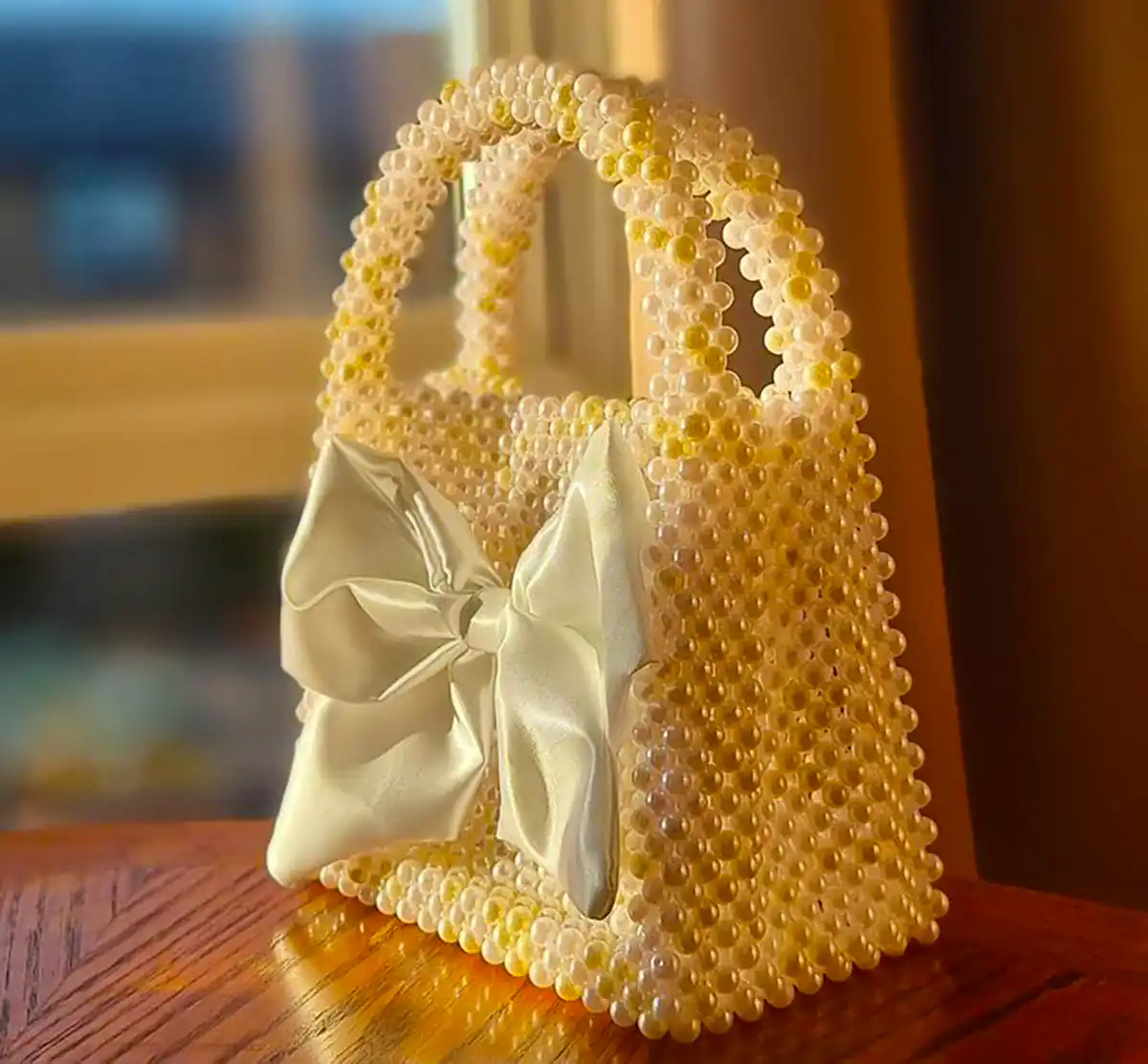 کیف مجلسی مرواریدی