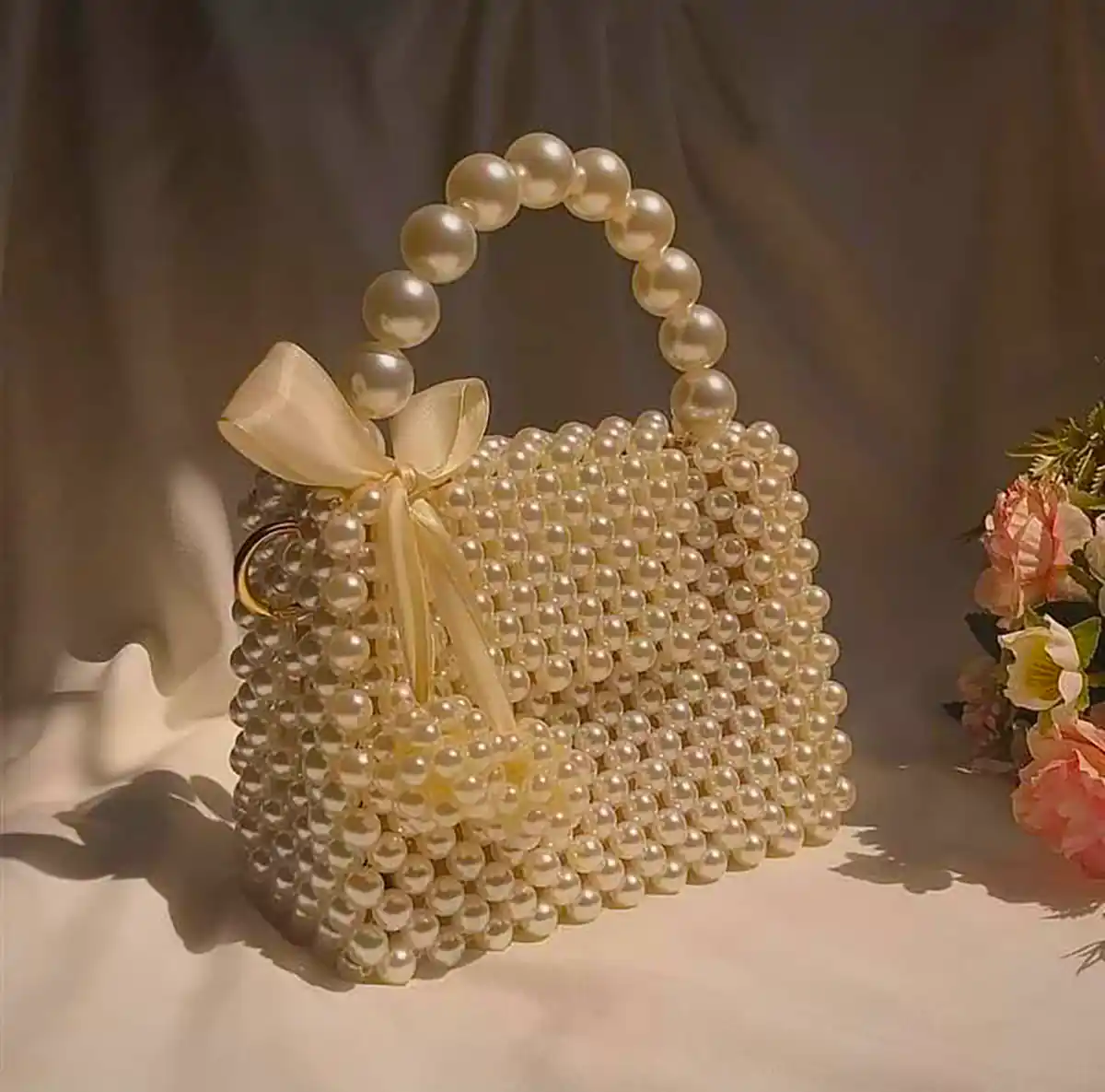 کیف مجلسی مرواریدی