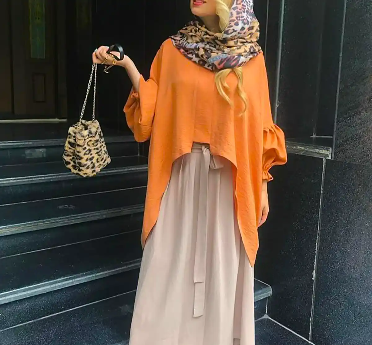 مانتو فری سایز شیک