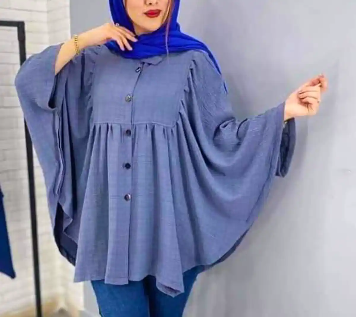 مانتو پانچو دخترانه
