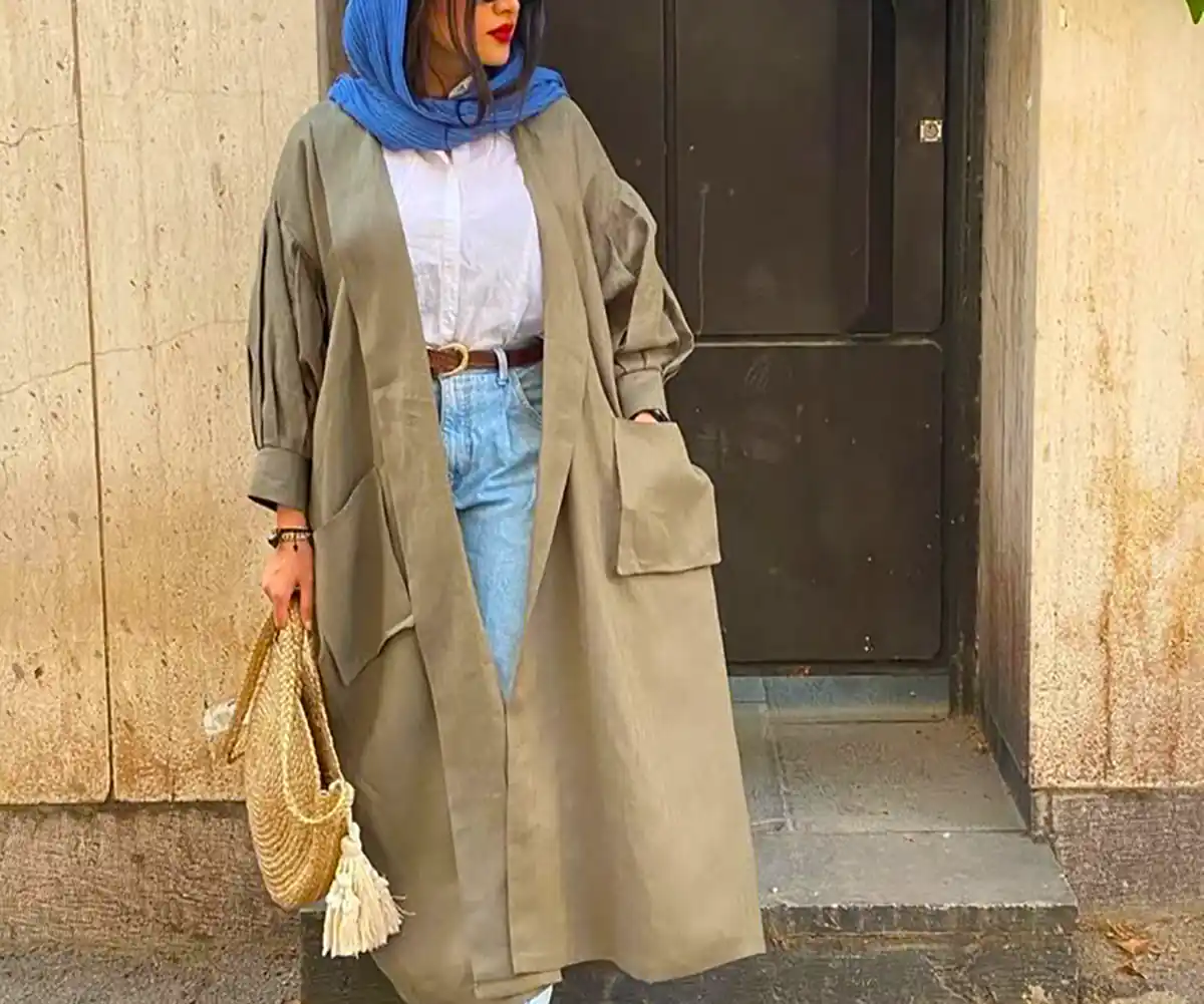 مانتو شیک استایل خیابانی