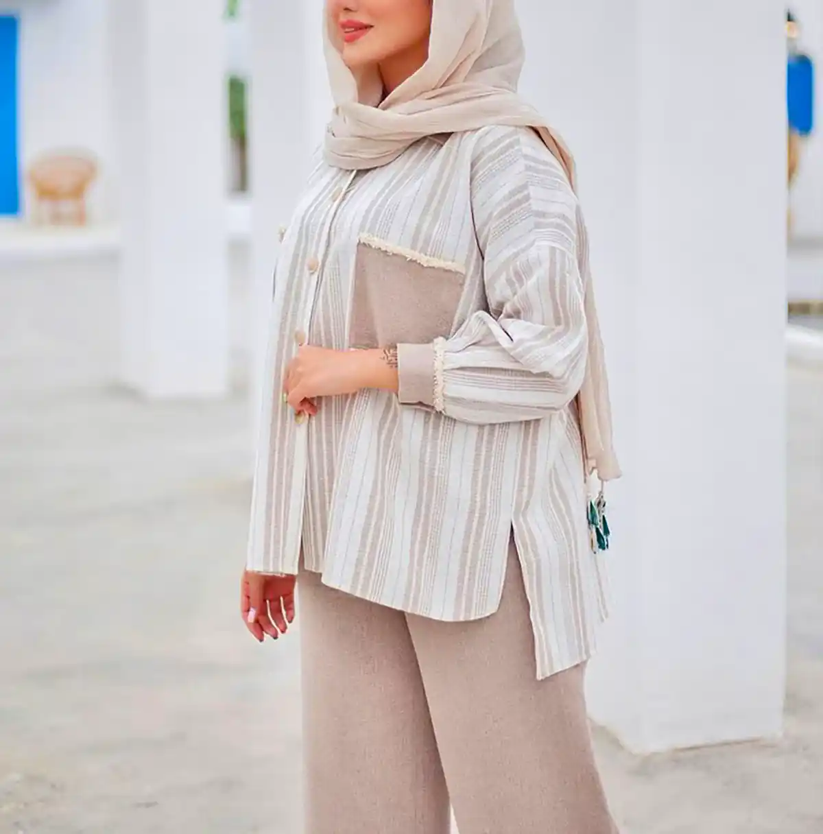 مانتو شیک استایل خیابانی