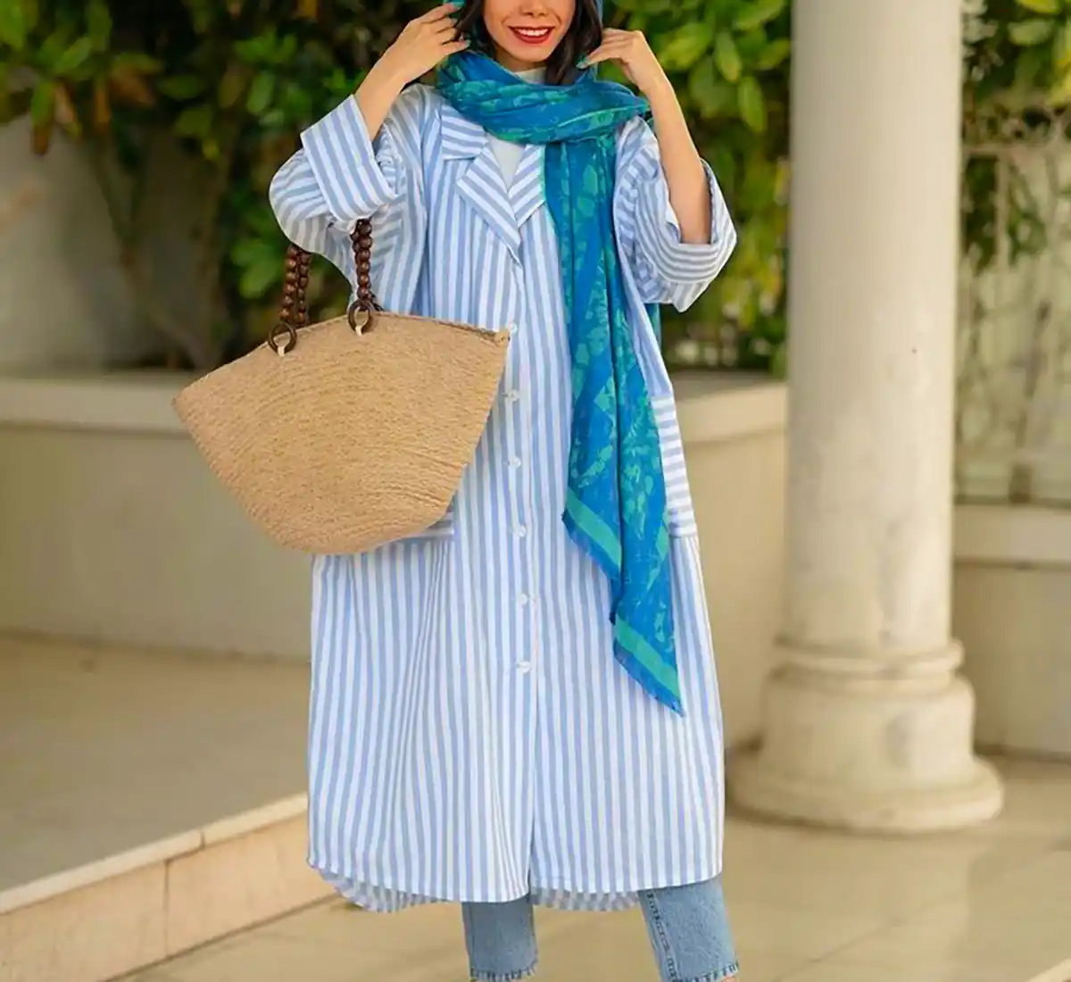 مانتو شیک استایل خیابانی