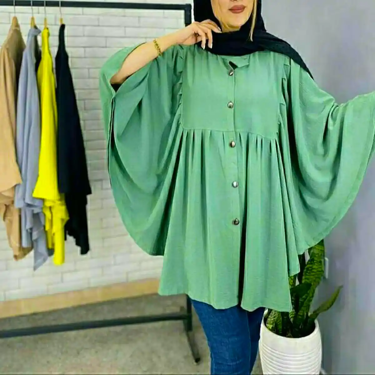 مانتو شیک استایل خیابانی