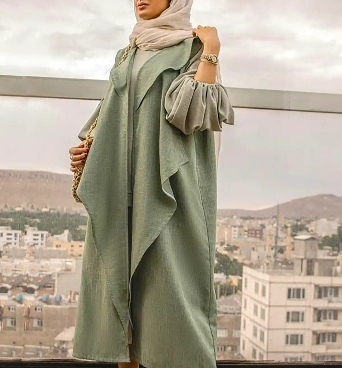 مانتو شیک استایل خیابانی