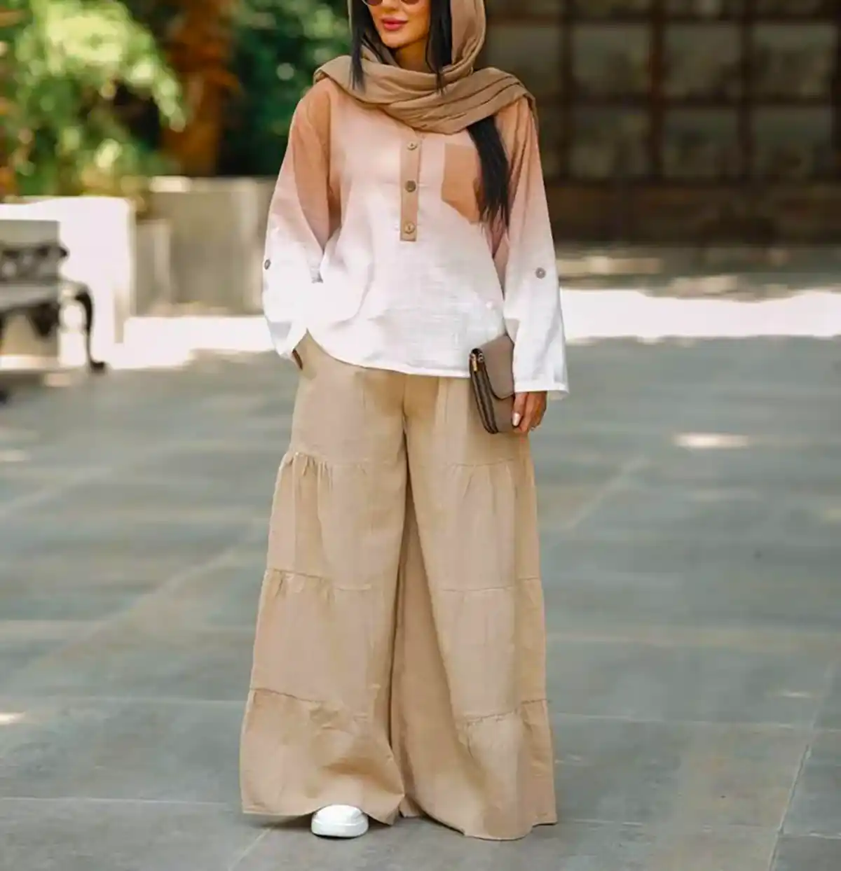 مانتو تابستانی با طراحی خاص