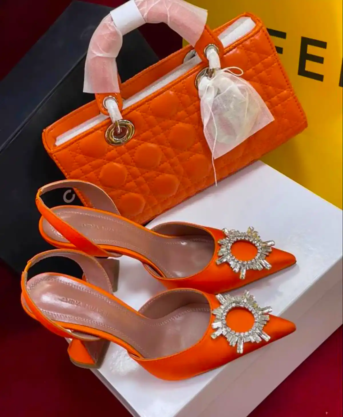 ست کیف وکفش مجلسی