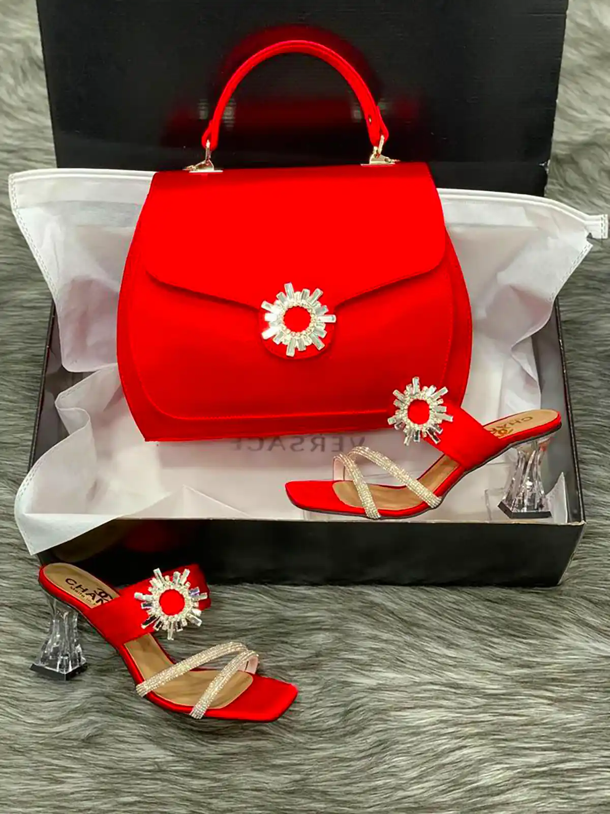 ست کیف وکفش مجلسی