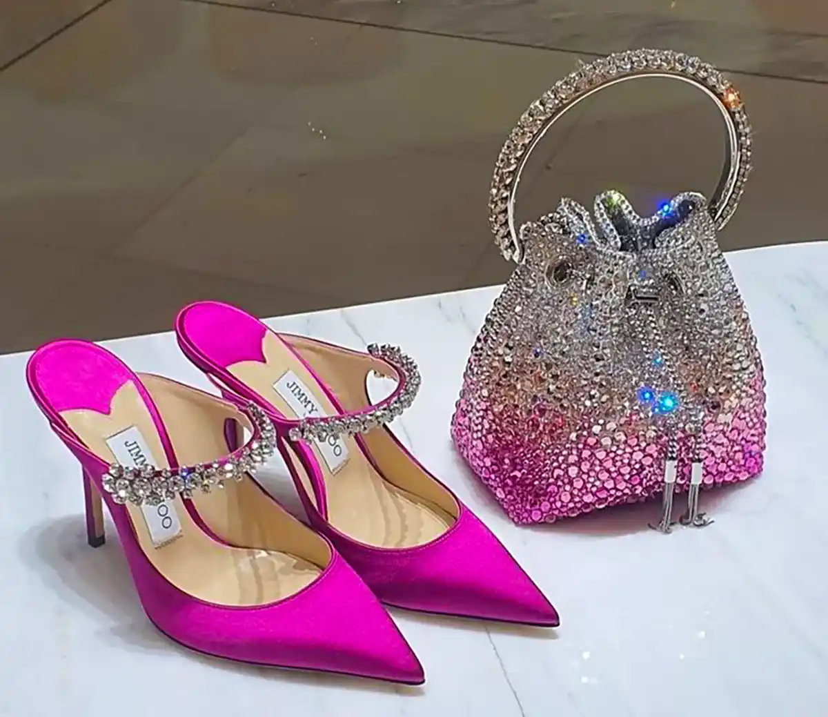 ست کیف وکفش مجلسی