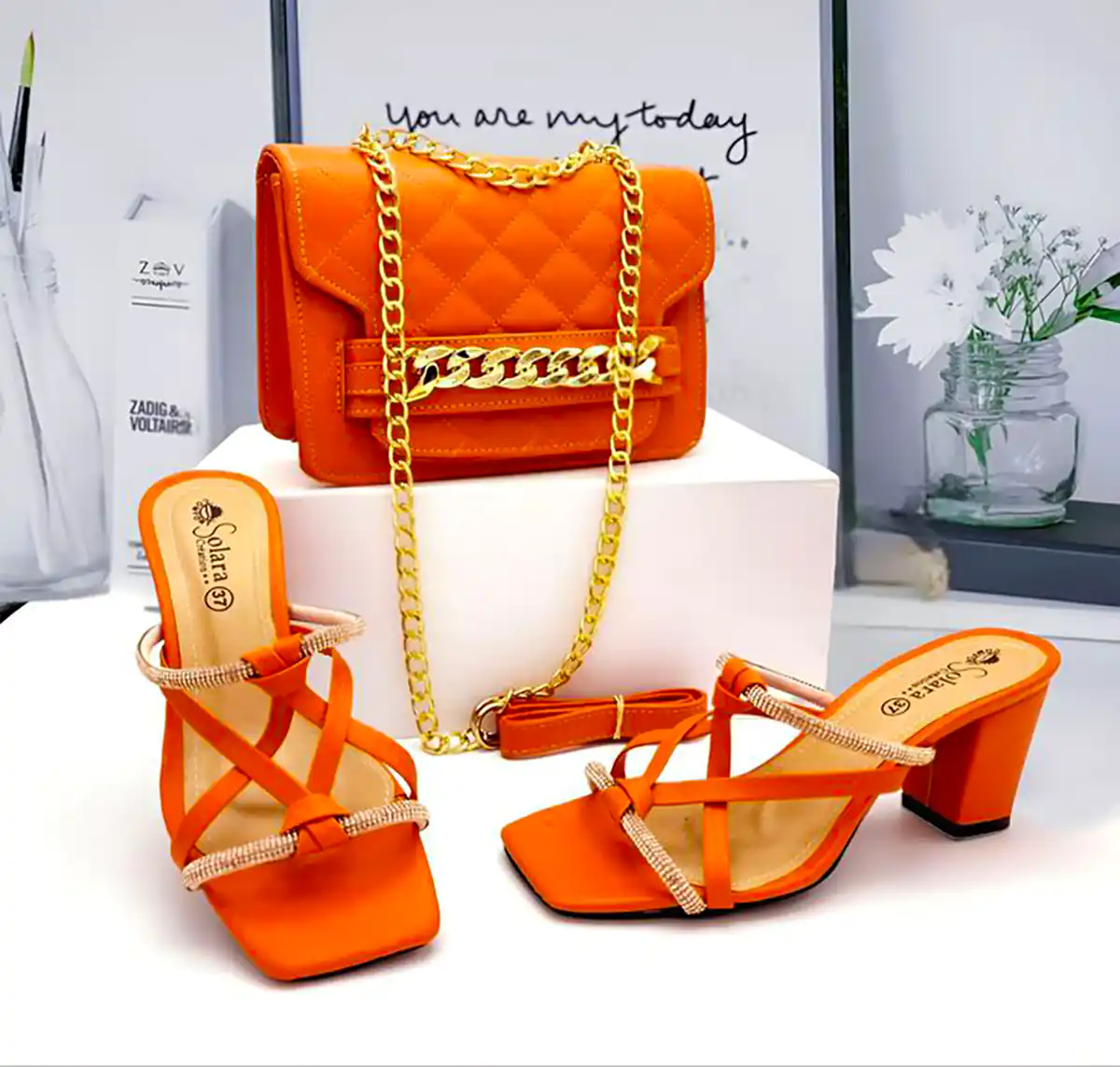 ست کیف وکفش مجلسی