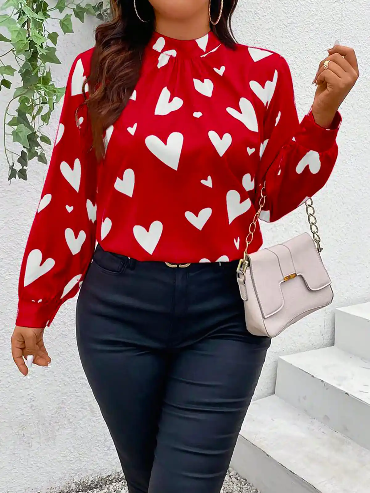 شومیز قلبی زنانه