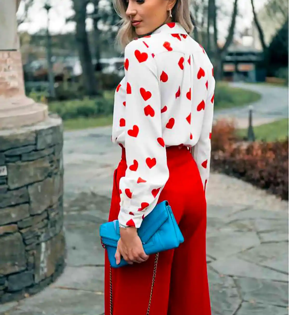 شومیز قلبی زنانه