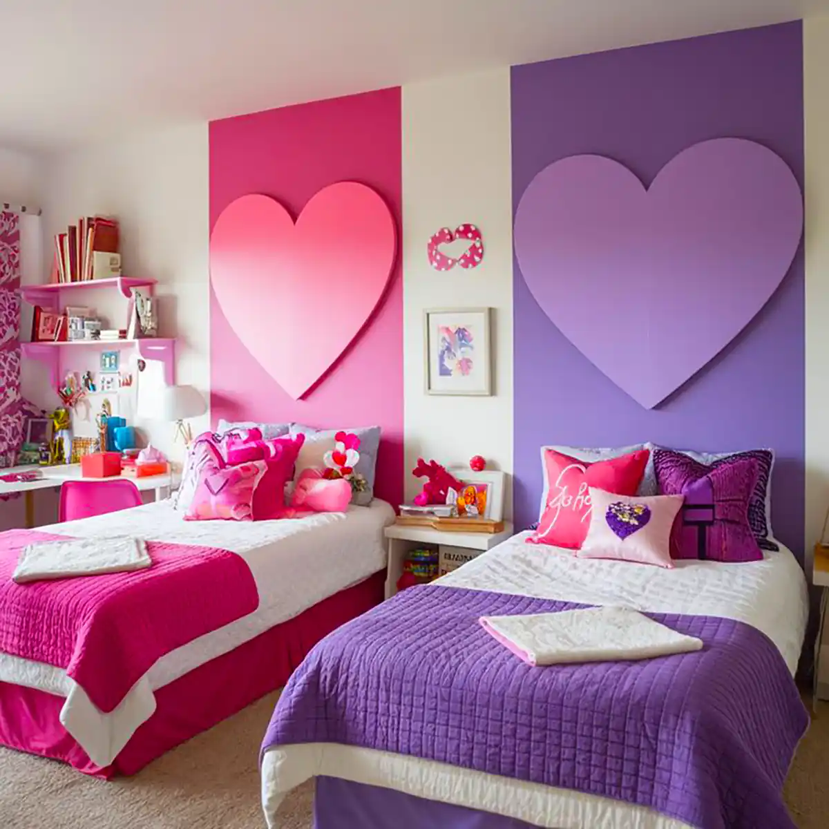 تختخواب اتاق دو قلوها