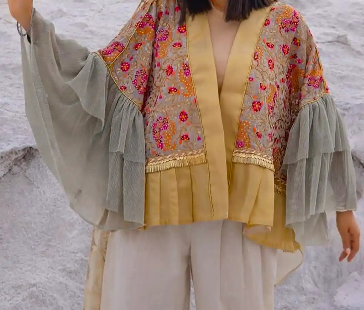 تیپ با مانتو کتی