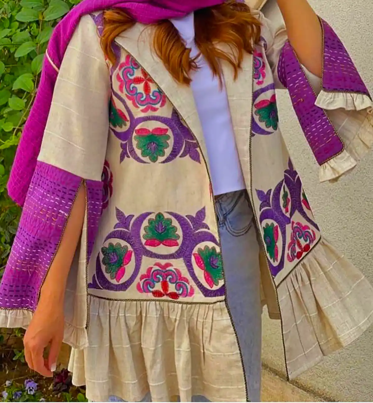 تیپ با مانتو کتی