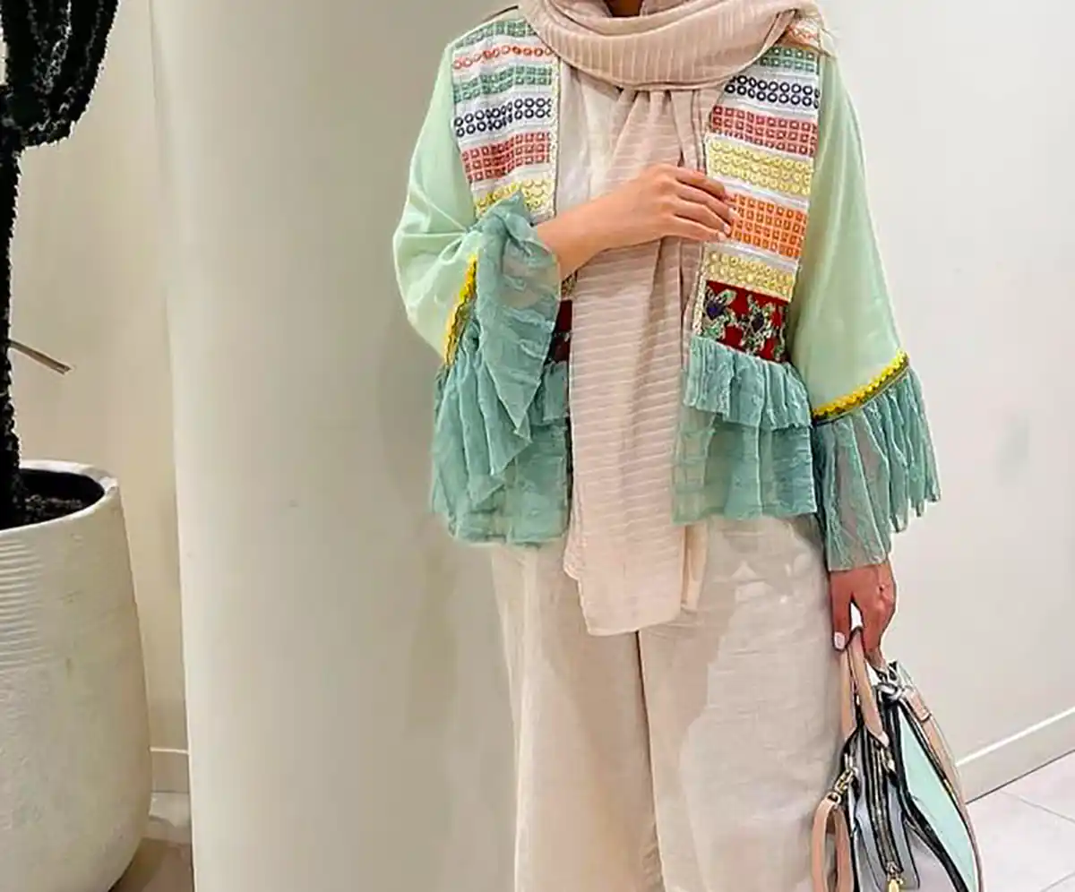 تیپ با مانتو کتی