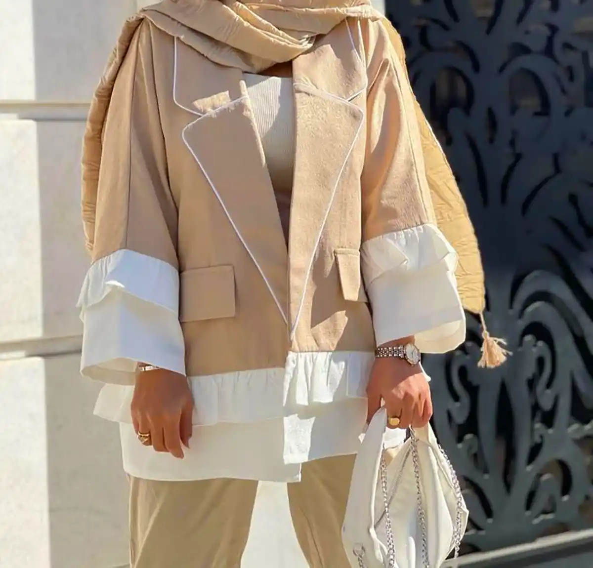 تیپ با مانتو کتی