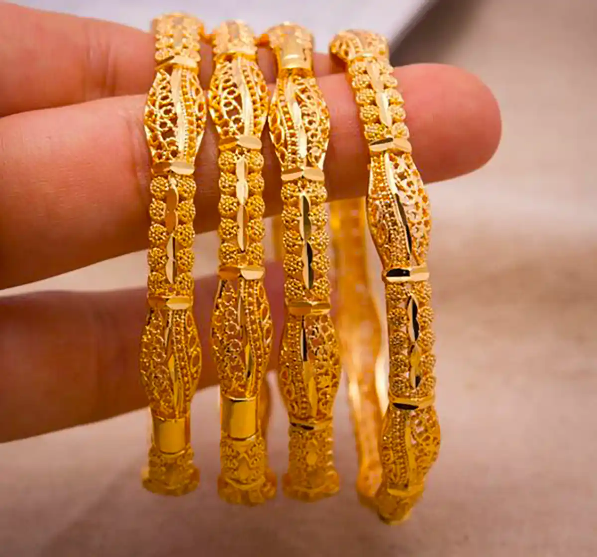 النگو طلا لاکچری