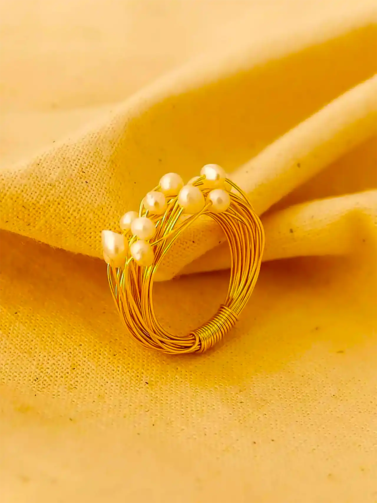 انگشتر طلا مدرن