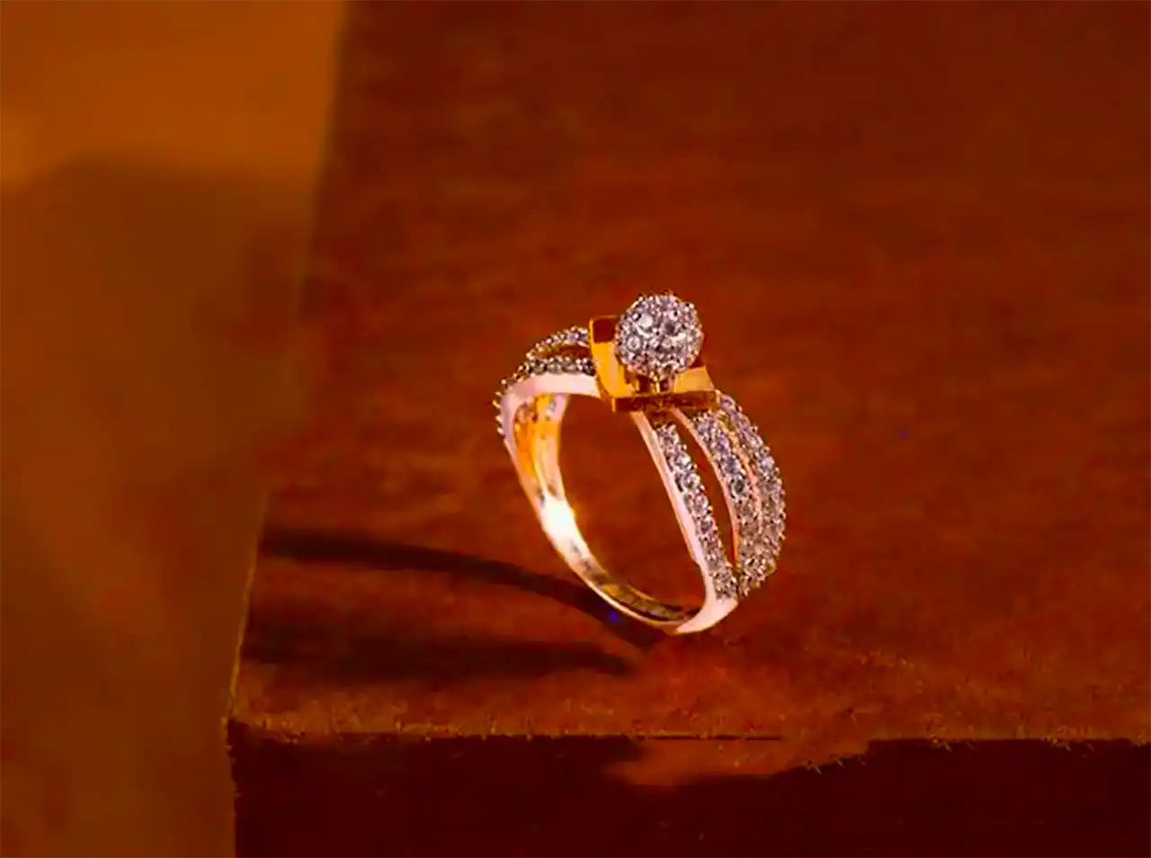 انگشتر طلا مدرن