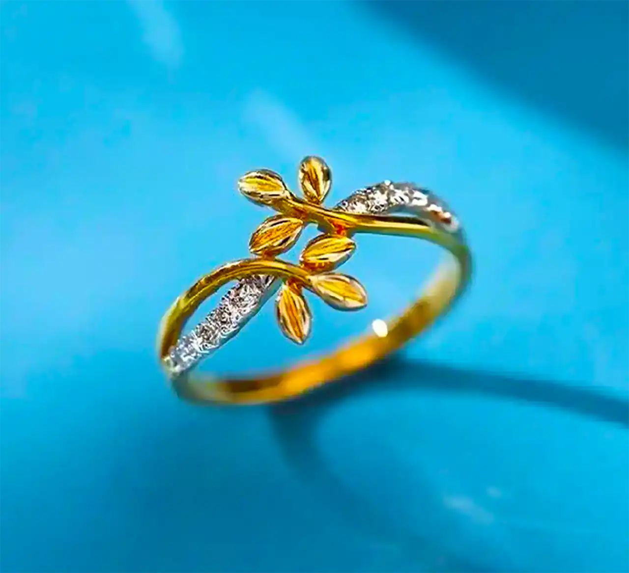 انگشتر طلا مدرن