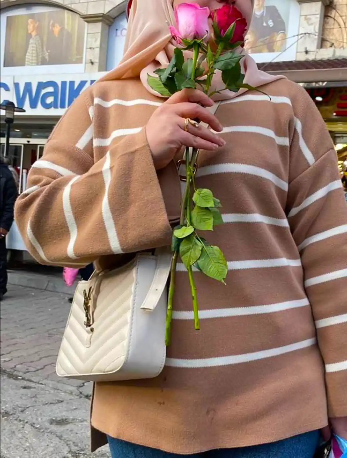 بلوز بافت راه راه