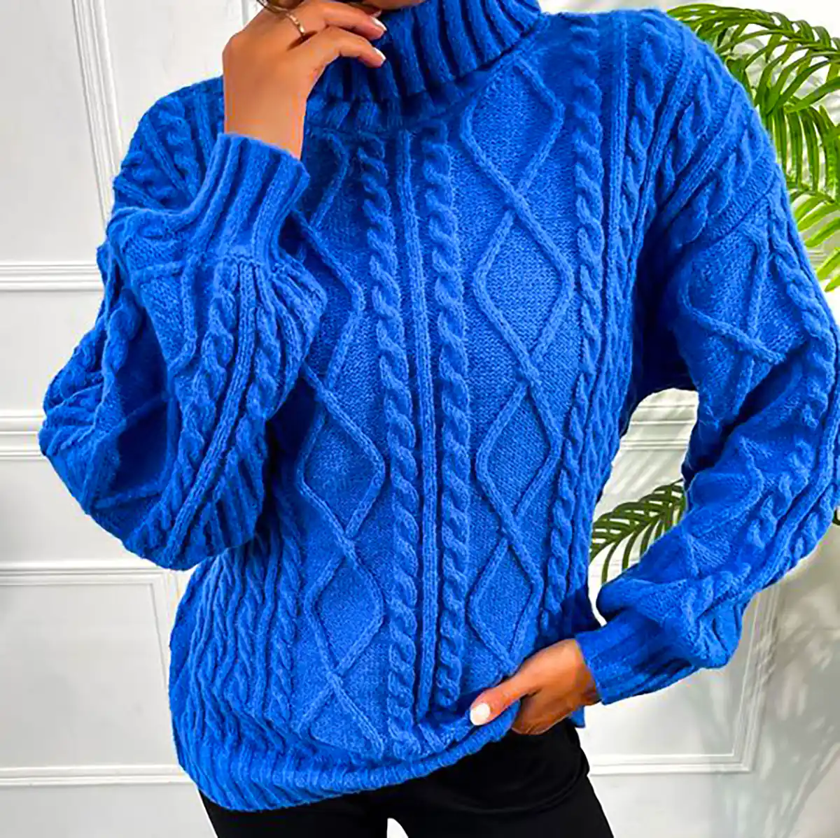 بلوز بافت رنگی پاییزی