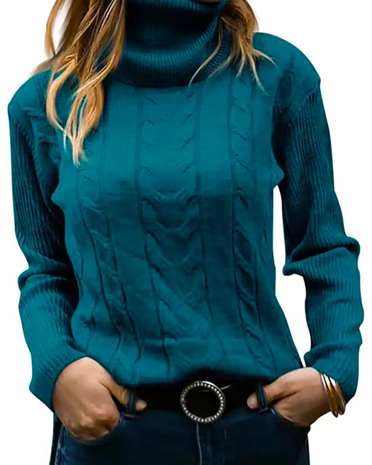 بلوز بافت رنگی پاییزی