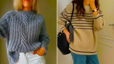 بلوز بافت شیک جدید