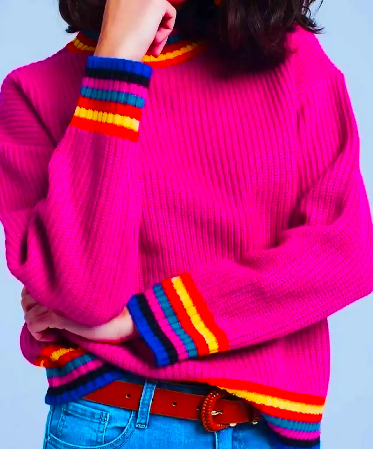 بلوز بافت شیک جدید