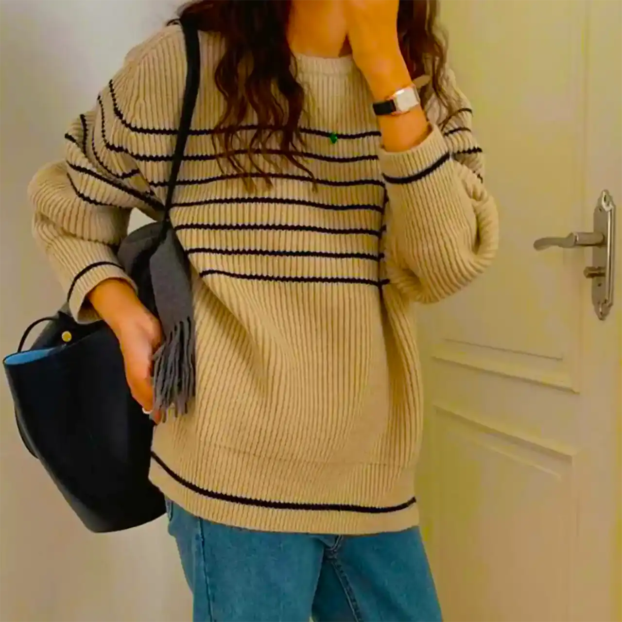 بلوز بافت شیک جدید