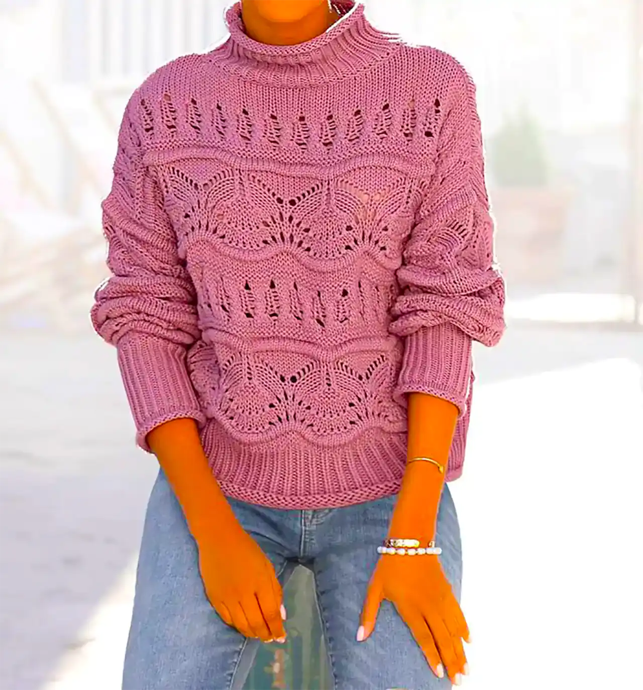 بلوز بافت شیک جدید