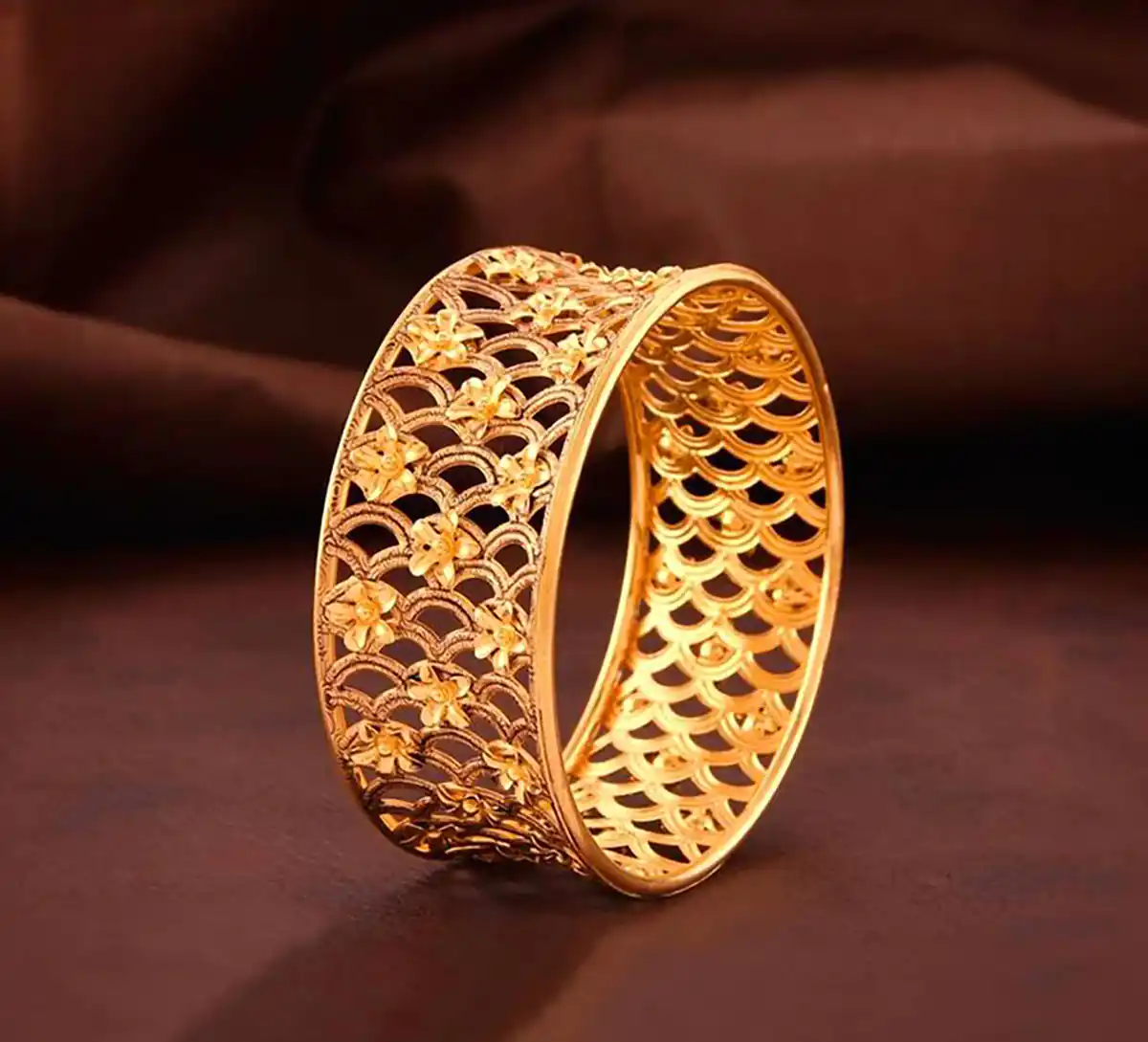 دستبند النگویی طلا