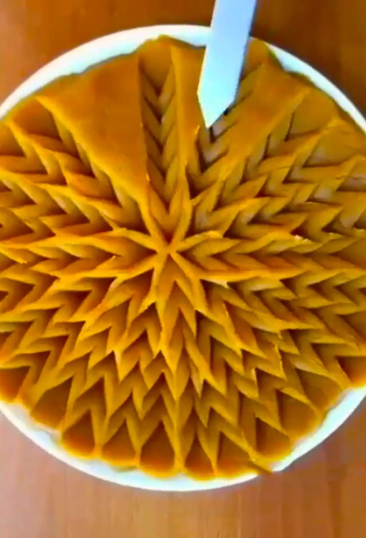 دیزاین حلوا زعفرانی