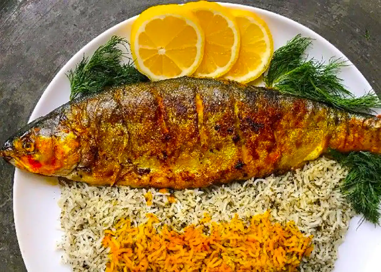 دیزاین ماهی قزل آلا