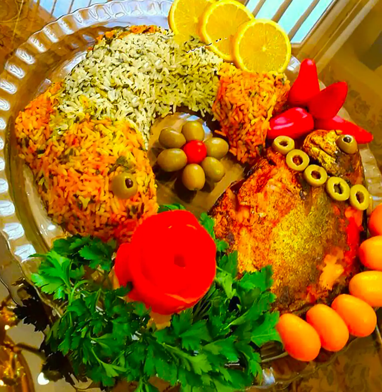 دیزاین ماهی قزل آلا