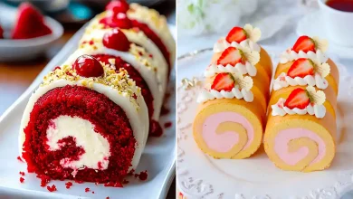 دیزاین شیرینی رولتی