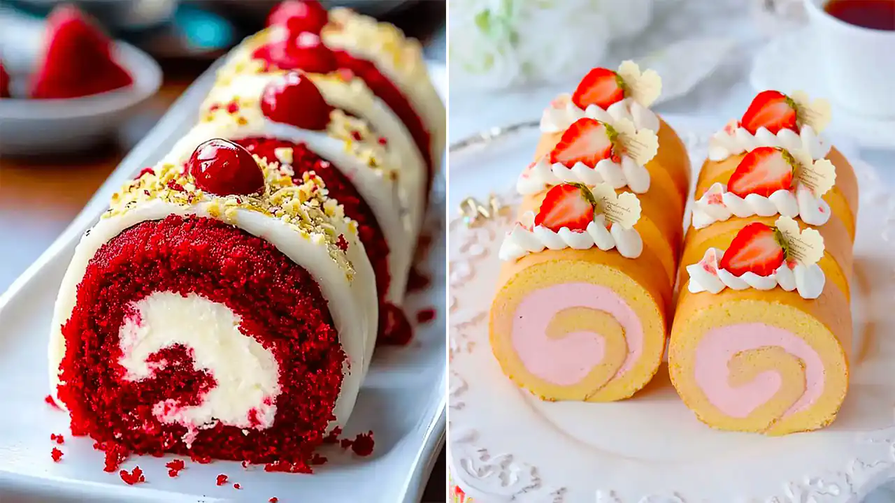 دیزاین شیرینی رولتی