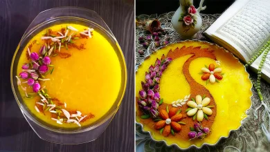 دیزاین شله زرد