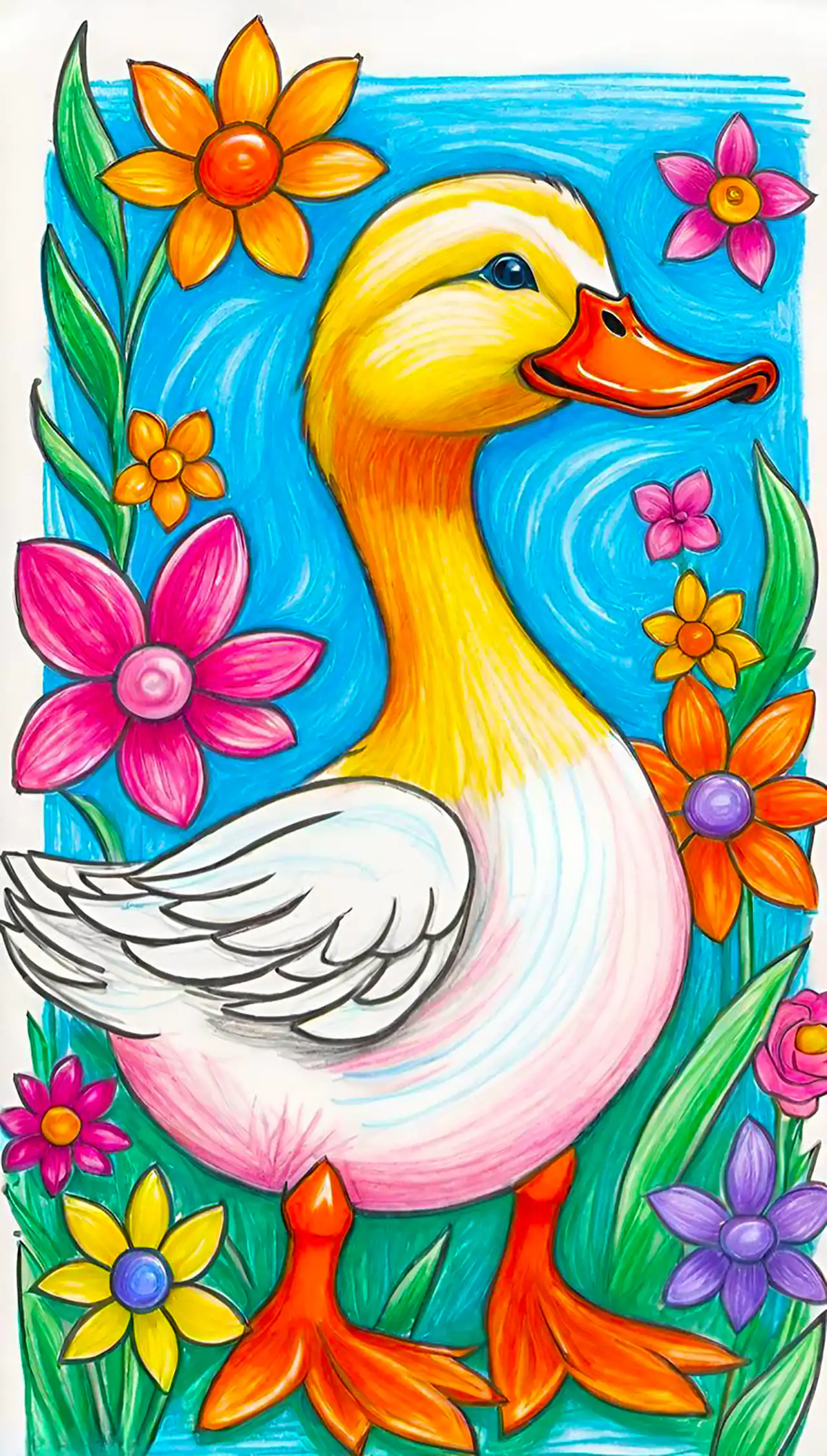 ایده نقاشی کودکان