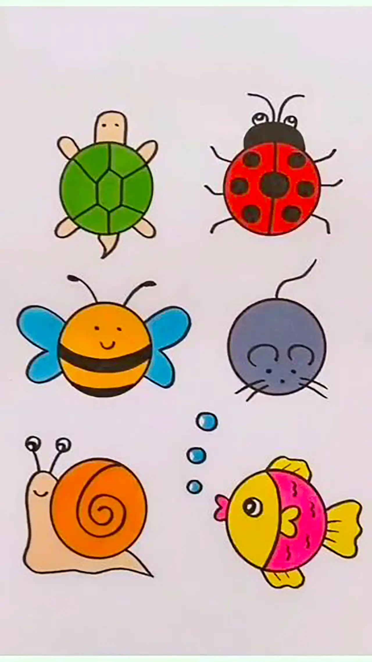 ایده نقاشی کودکان